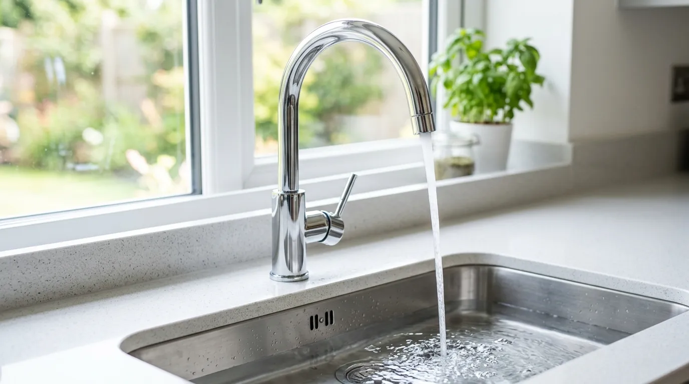 Local Plumbing Master Pros same day plumber fixing a faucet in Inglis, FL